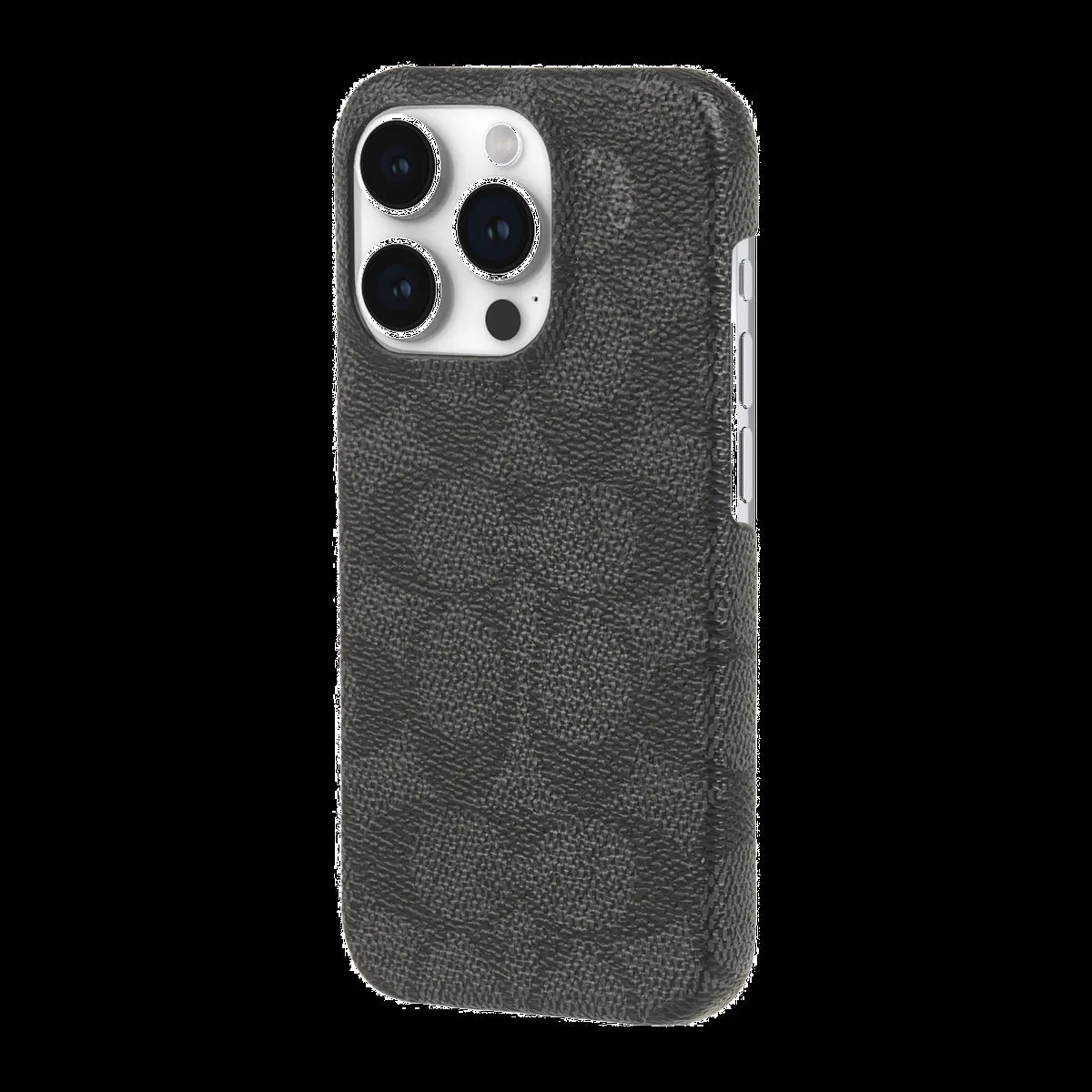 iPhone 15 Pro Coach Slim Wrap Signature C Case - Charcoal
