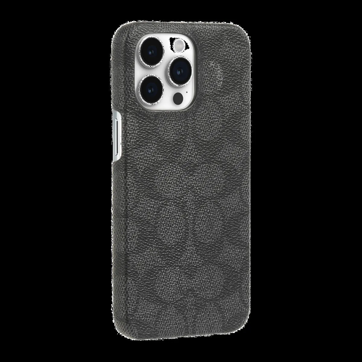iPhone 15 Pro Max Coach Slim Wrap Signature C Case - Charcoal
