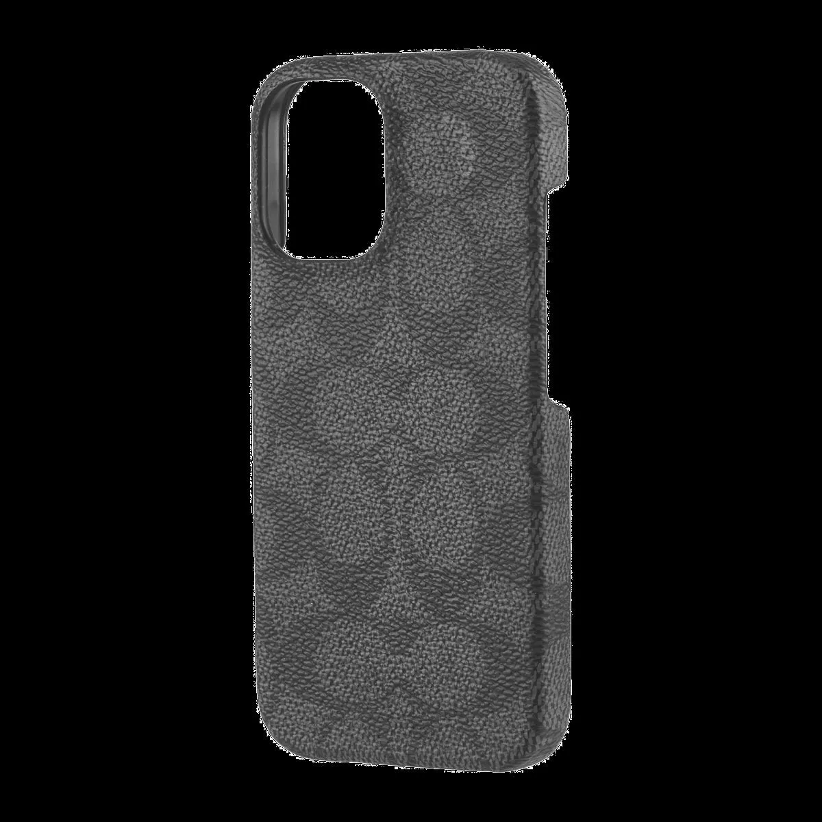 iPhone 16 Coach Slim Wrap Signature C Case - Charcoal