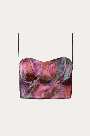 IRREDESCENCE BODICE TOP