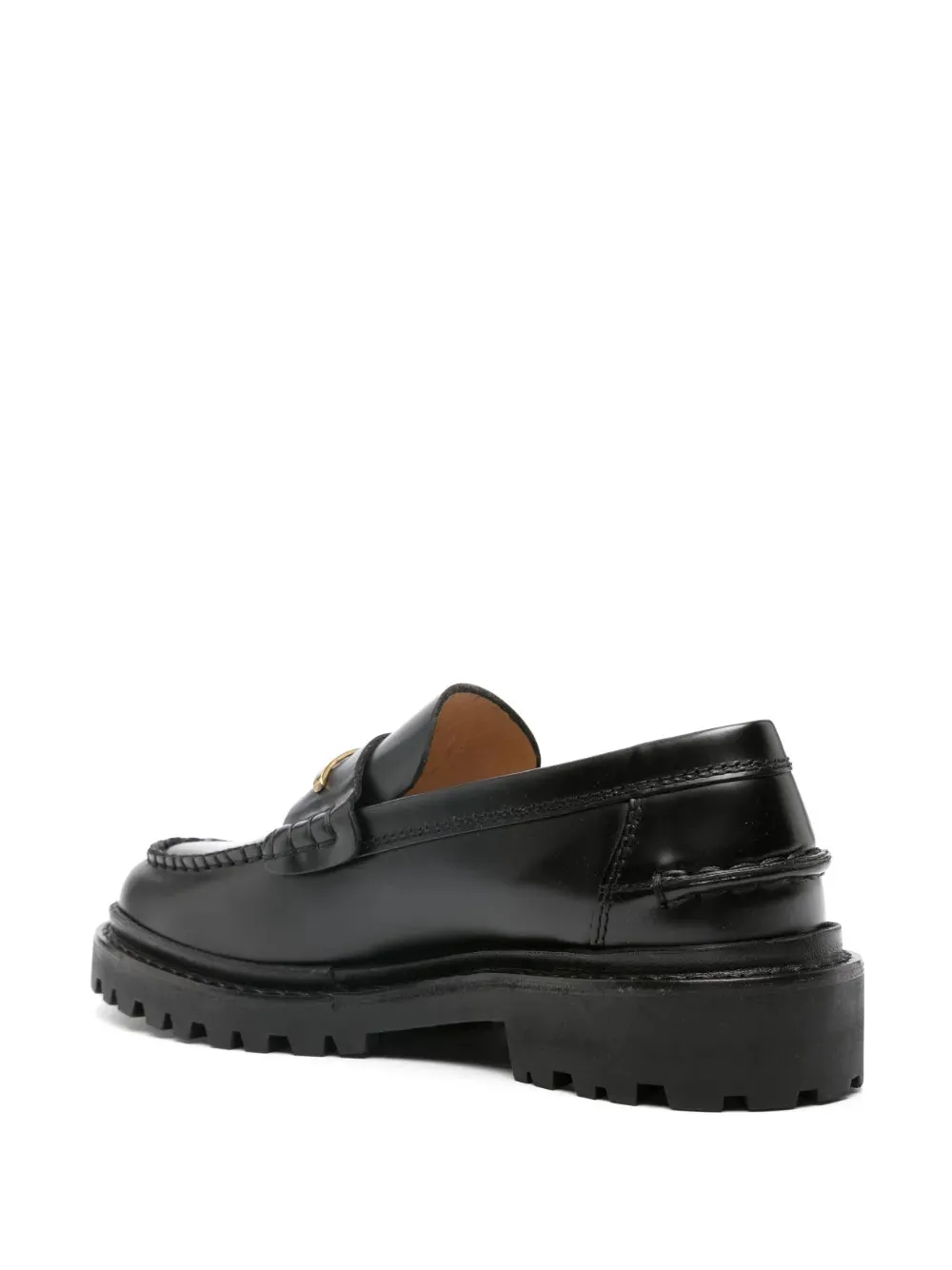 ISABEL MARANT Frezza chunky leather loafers