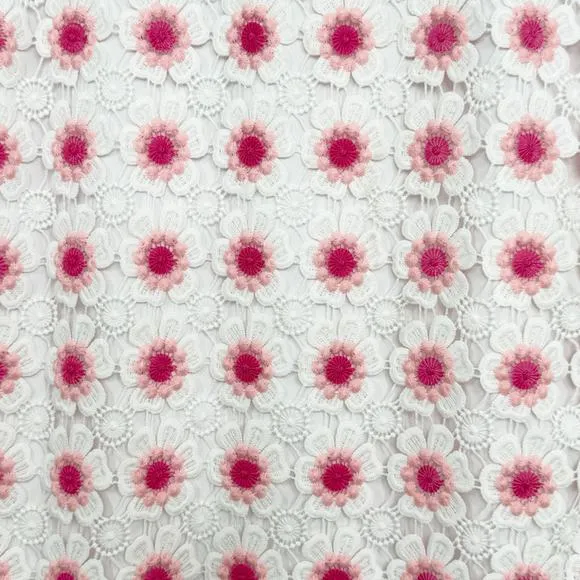 J. Crew Womens Crochet Lace Pencil Skirt Size 0 Floral Pink White Preppy NWT