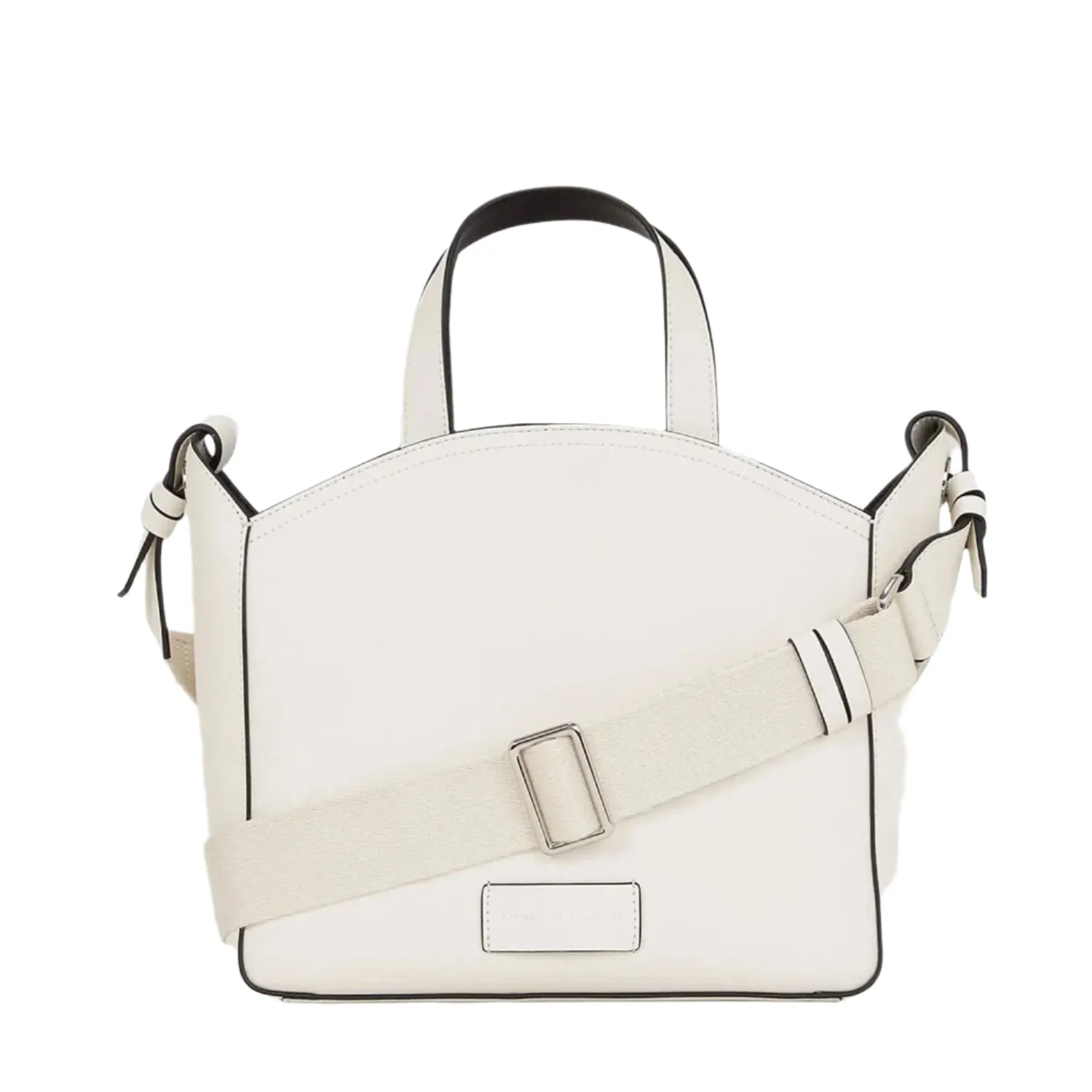 KARL LAGERFELD K/IKONIK PERFORATED WHITE BAG