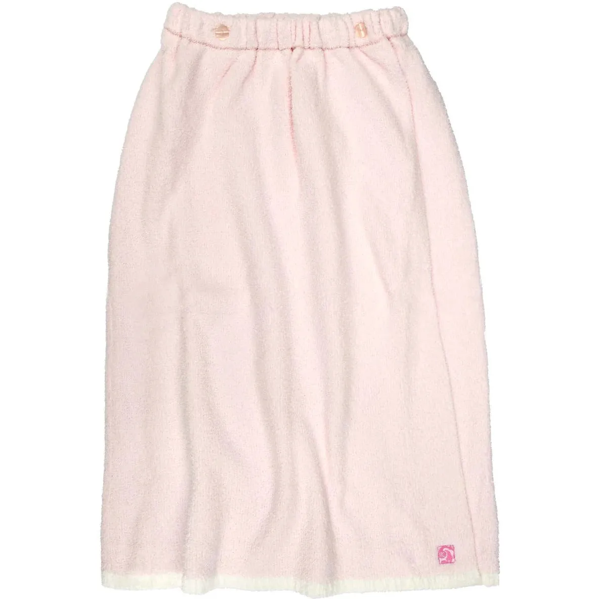 Kashwere Pink With Creme Trim Spa Wrap