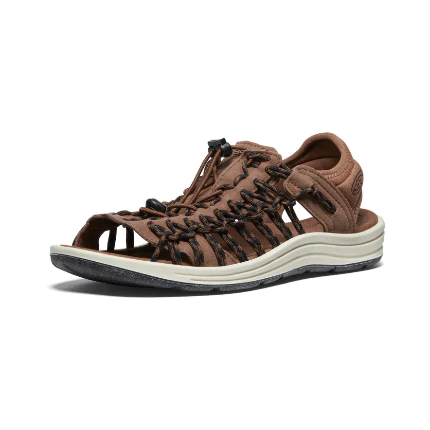 KEEN MEN'S UNEEK II OPEN TOE - BISON/BLACK