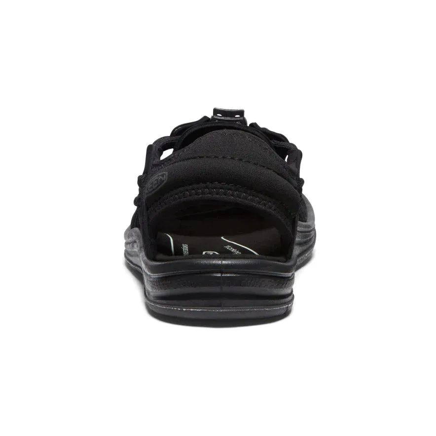 KEEN UNEEK II OPEN TOE - BLACK/BLACK