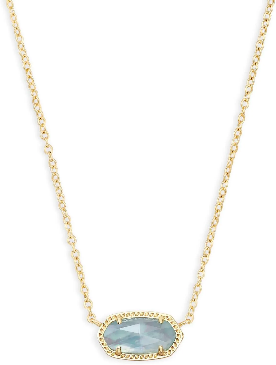 Kendra Scott Elisa Pendant Necklace for Women, Fashion Jewelry, 14k Gold-Plated