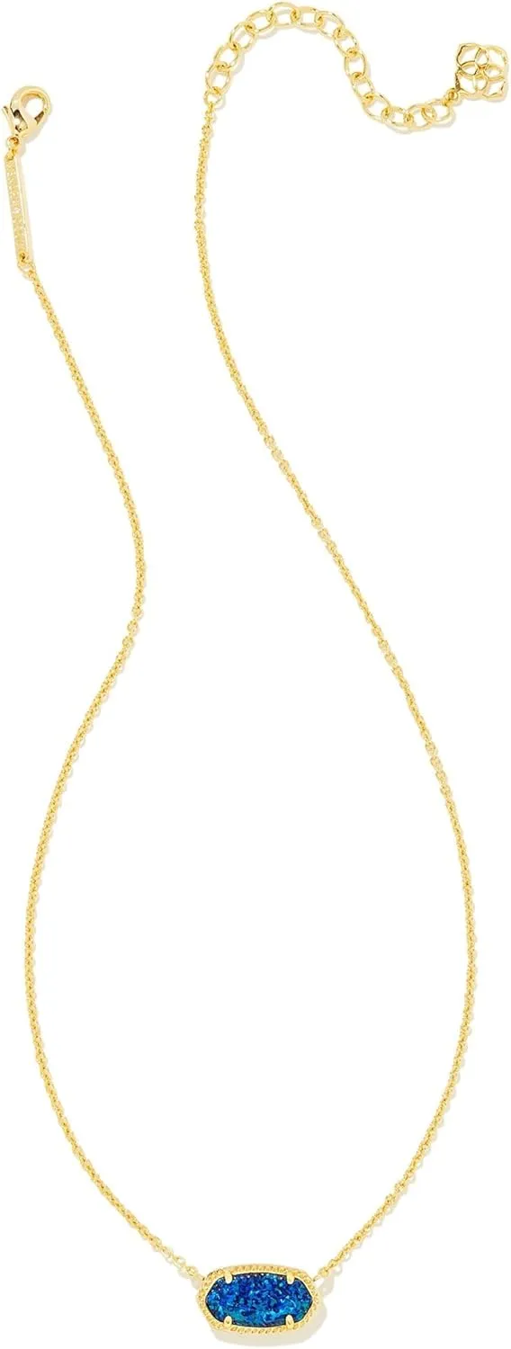 Kendra Scott Elisa Pendant Necklace for Women, Fashion Jewelry, 14k Gold-Plated