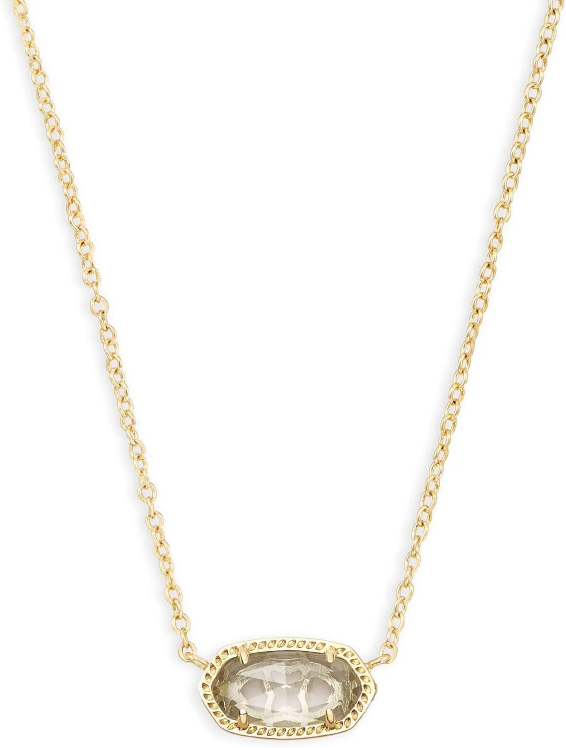 Kendra Scott Elisa Pendant Necklace for Women, Fashion Jewelry, 14k Gold-Plated