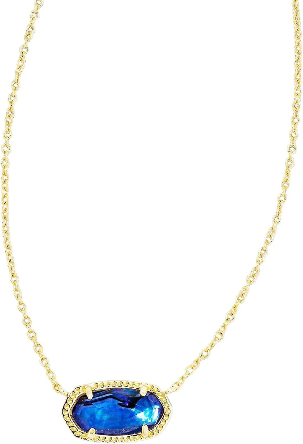 Kendra Scott Elisa Pendant Necklace for Women, Fashion Jewelry, 14k Gold-Plated