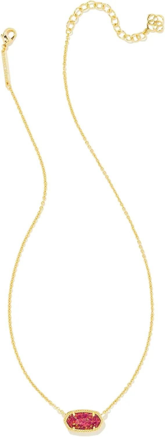 Kendra Scott Elisa Pendant Necklace for Women, Fashion Jewelry, 14k Gold-Plated