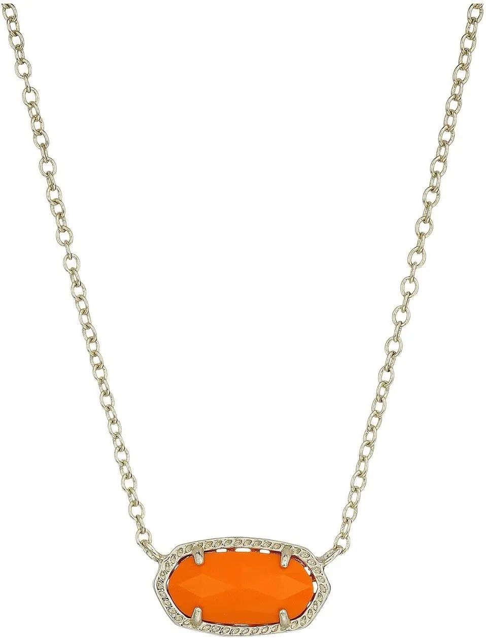 Kendra Scott Elisa Pendant Necklace for Women, Fashion Jewelry, 14k Gold-Plated