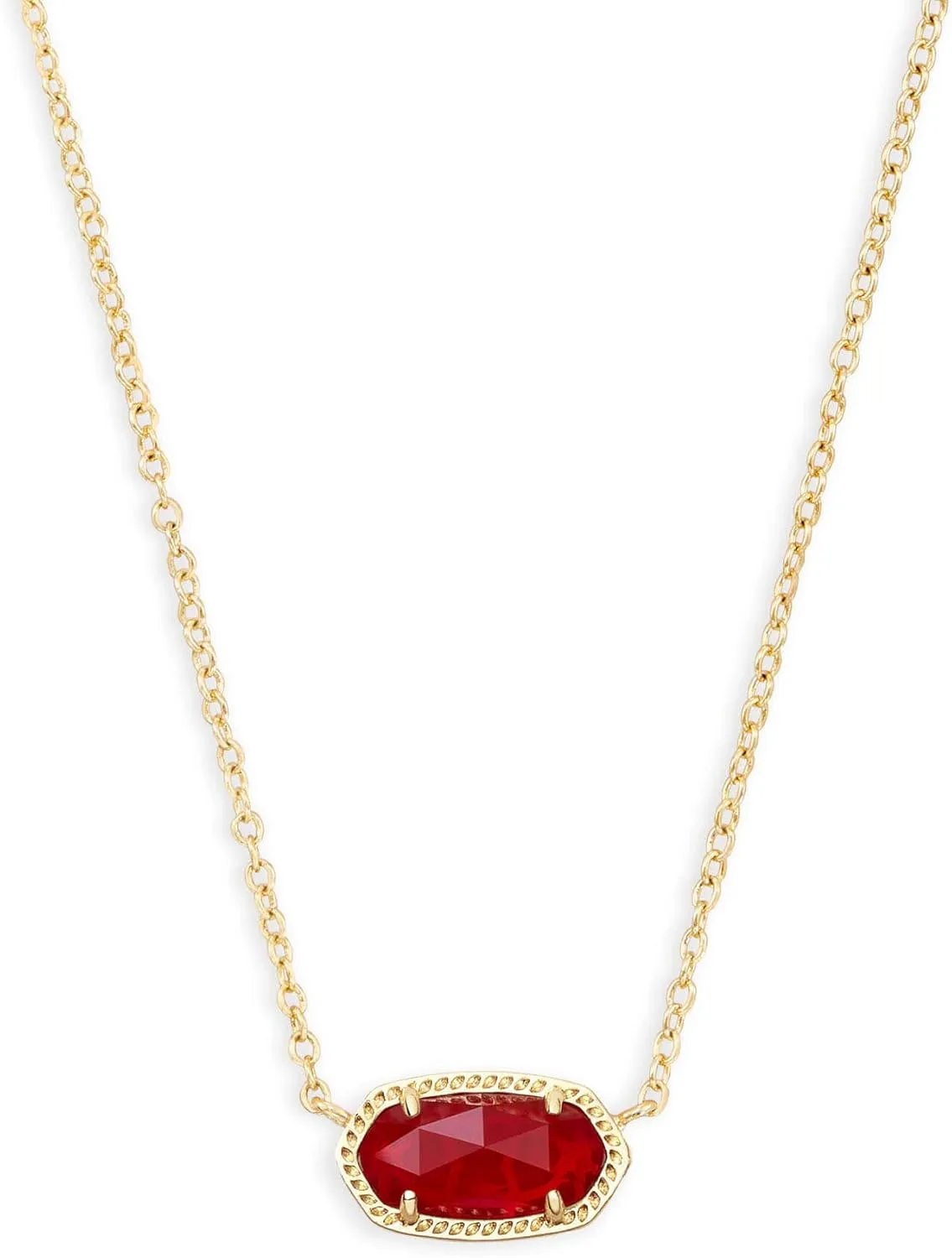 Kendra Scott Elisa Pendant Necklace for Women, Fashion Jewelry, 14k Gold-Plated