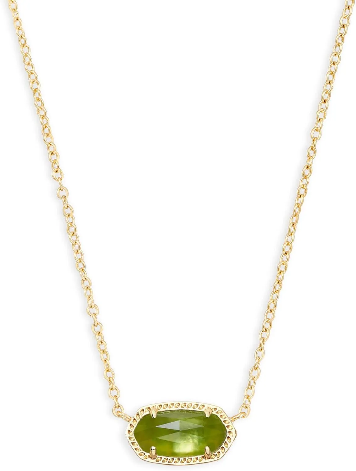 Kendra Scott Elisa Pendant Necklace for Women, Fashion Jewelry, 14k Gold-Plated