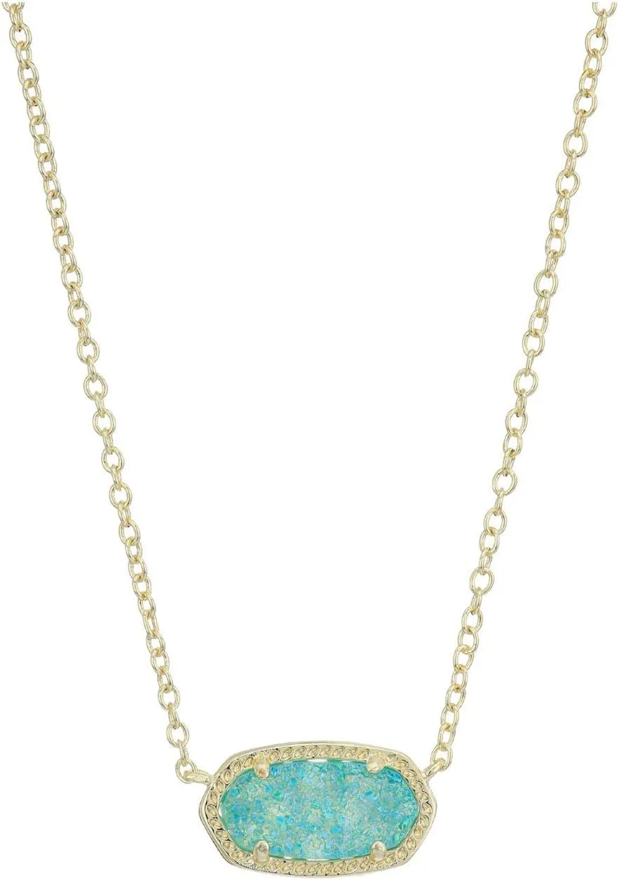 Kendra Scott Elisa Pendant Necklace for Women, Fashion Jewelry, 14k Gold-Plated
