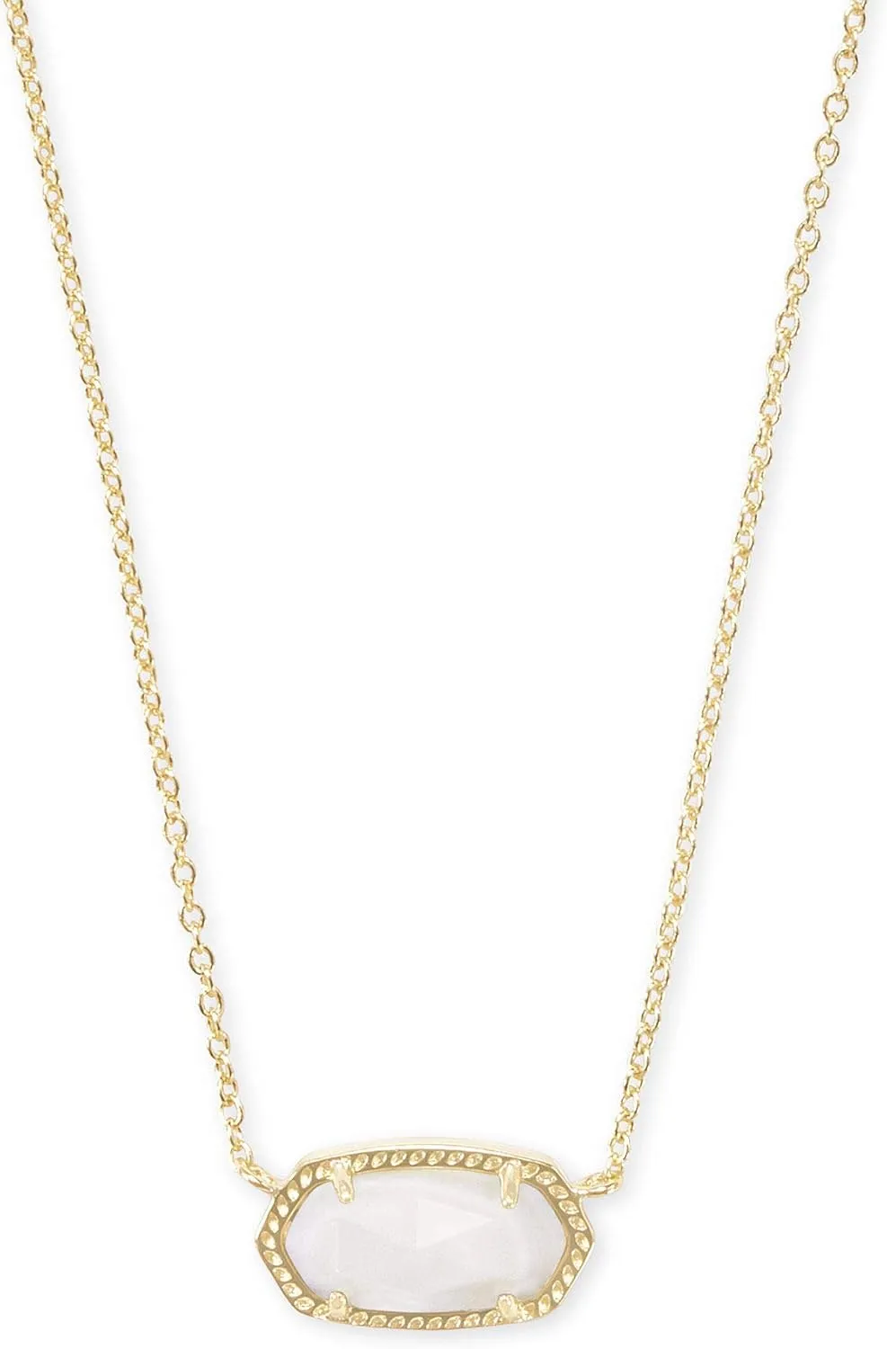 Kendra Scott Elisa Pendant Necklace for Women, Fashion Jewelry, 14k Gold-Plated