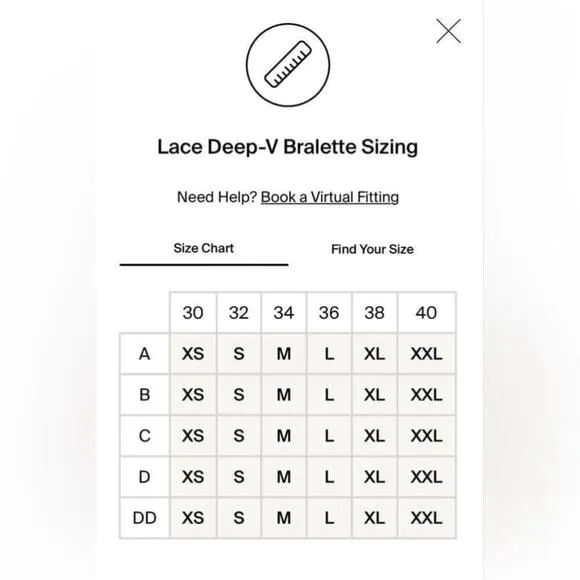 Knix - Lace Deep-V Bralette