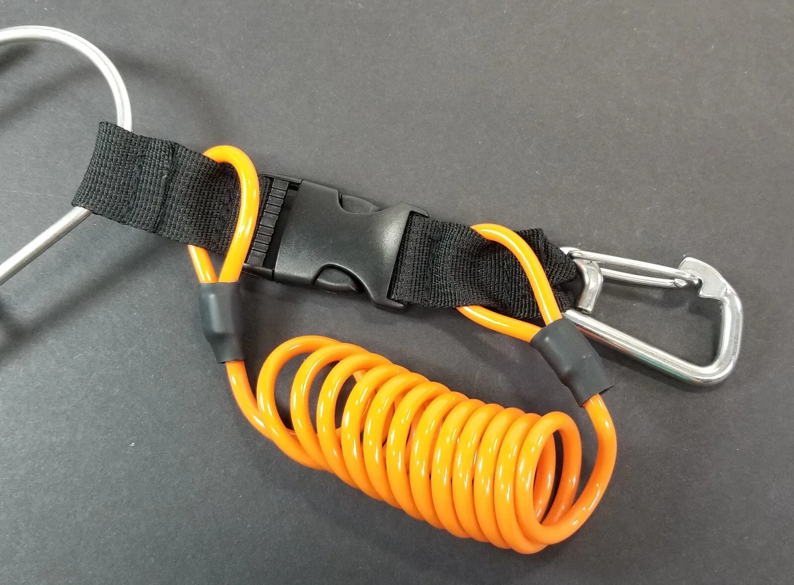 Large Stainless Steel Fish Stringer Loop Scuba Spearfish Kayak Free Dive 16"