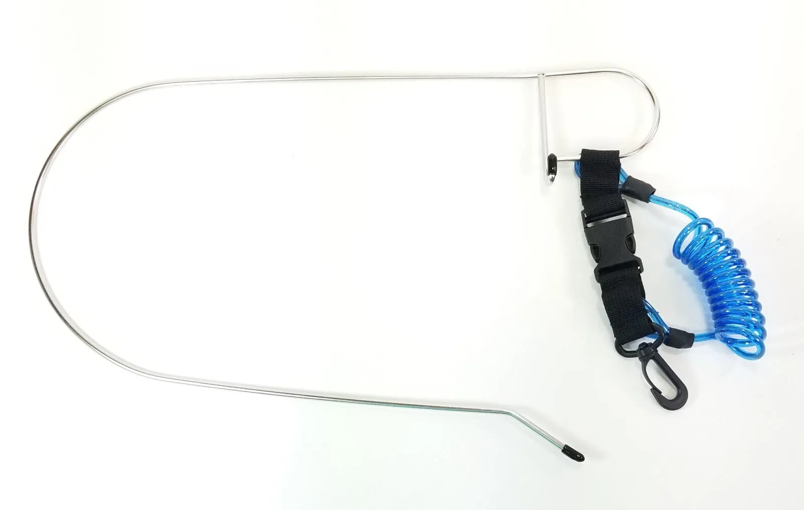 Large Stainless Steel Fish Stringer Loop Scuba Spearfish Kayak Free Dive 16"