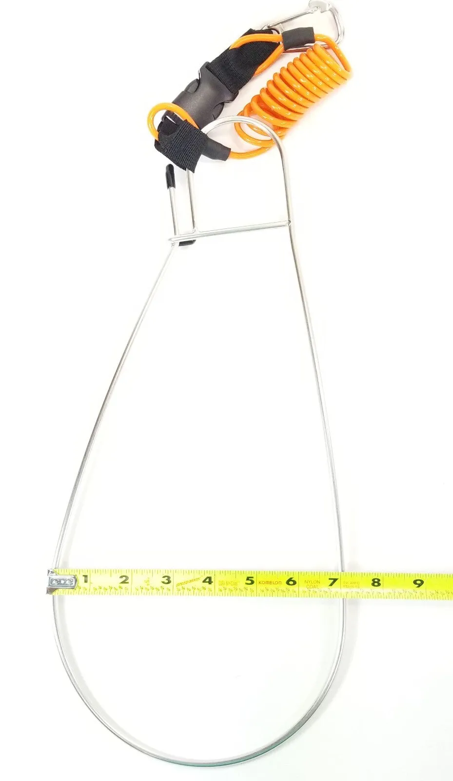 Large Stainless Steel Fish Stringer Loop Scuba Spearfish Kayak Free Dive 16"