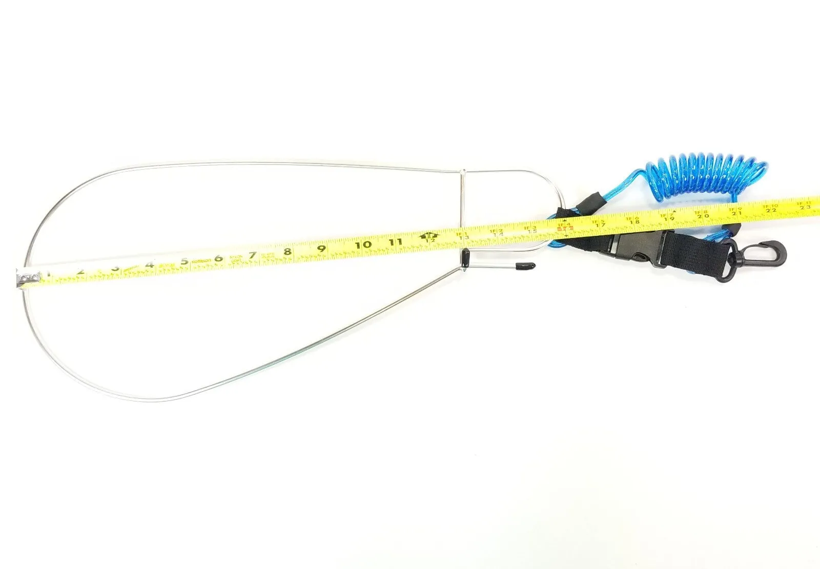 Large Stainless Steel Fish Stringer Loop Scuba Spearfish Kayak Free Dive 16"