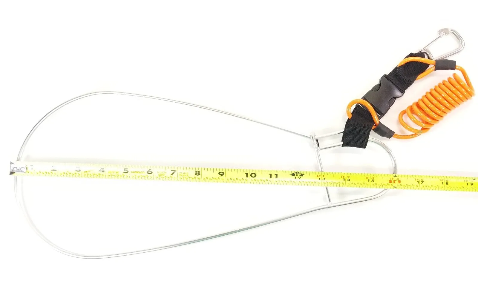 Large Stainless Steel Fish Stringer Loop Scuba Spearfish Kayak Free Dive 16"