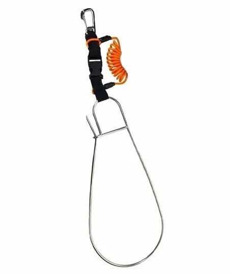 Large Stainless Steel Fish Stringer Loop Scuba Spearfish Kayak Free Dive 16"