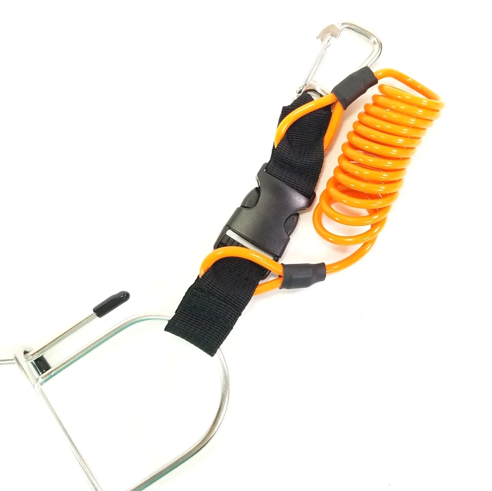 Large Stainless Steel Fish Stringer Loop Scuba Spearfish Kayak Free Dive 16"