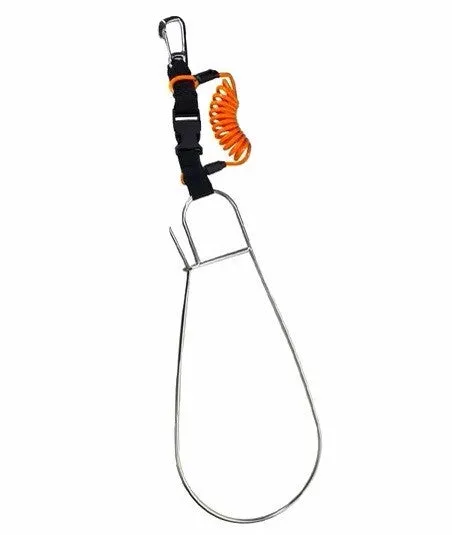 Large Stainless Steel Fish Stringer Loop Scuba Spearfish Kayak Free Dive 16"