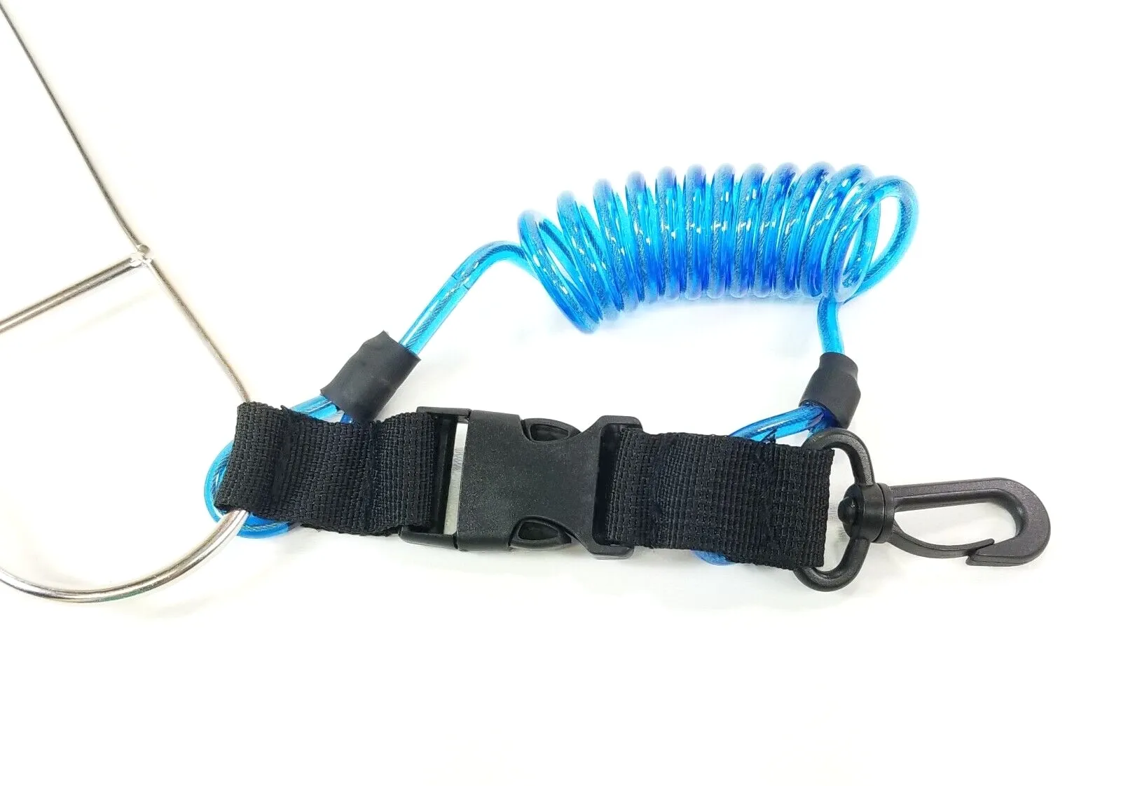 Large Stainless Steel Fish Stringer Loop Scuba Spearfish Kayak Free Dive 16"
