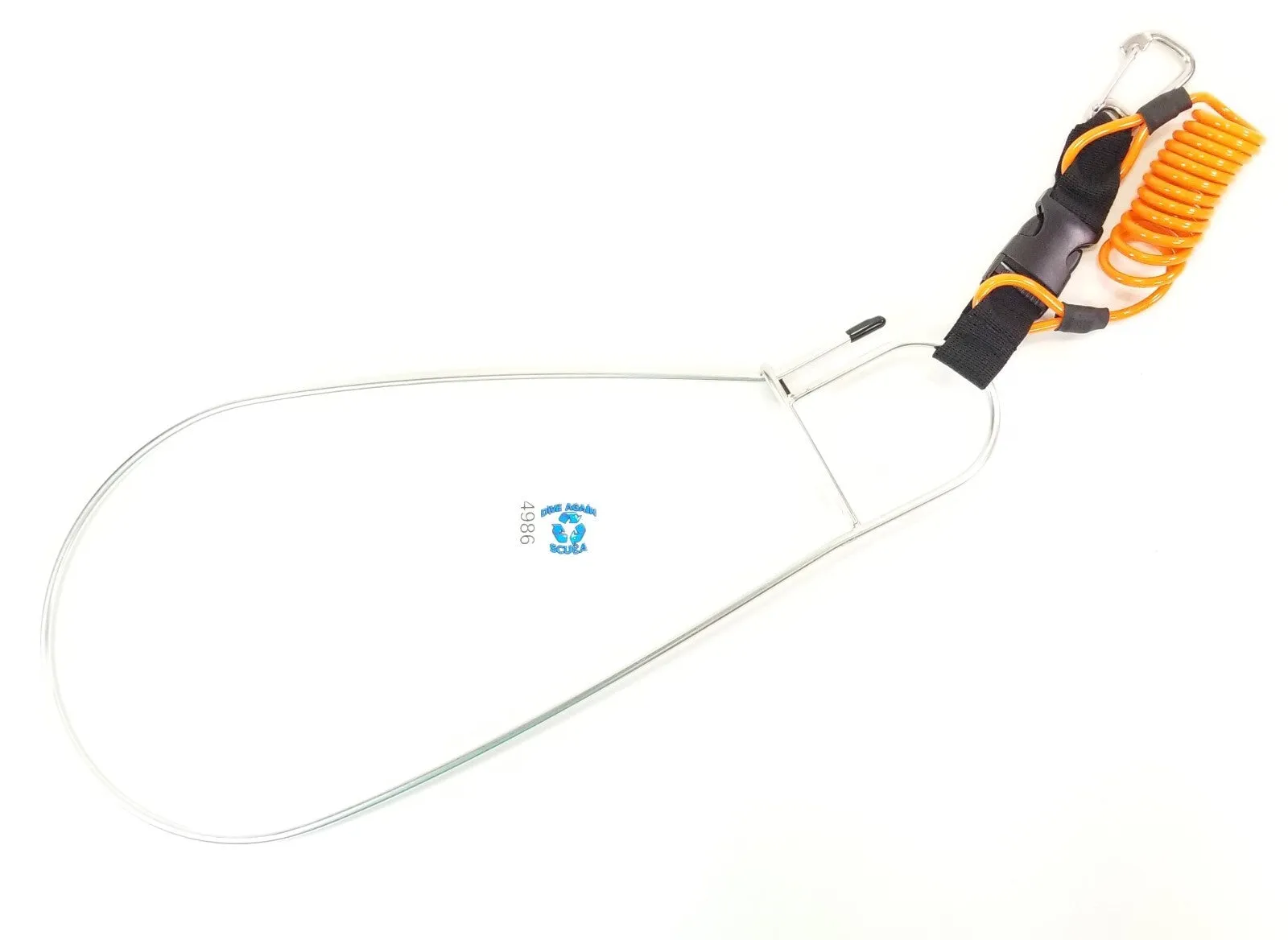 Large Stainless Steel Fish Stringer Loop Scuba Spearfish Kayak Free Dive 16"