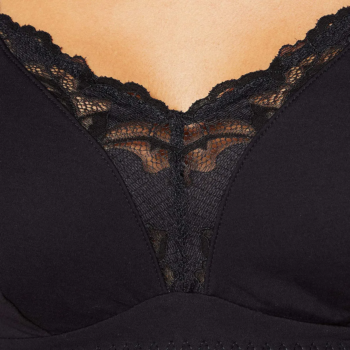 Lejaby Adage Cotton Wireless Post-Mastectomy Bra