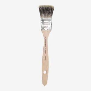Leonard 215PL Soft Badger Mottler Flat Long Handle