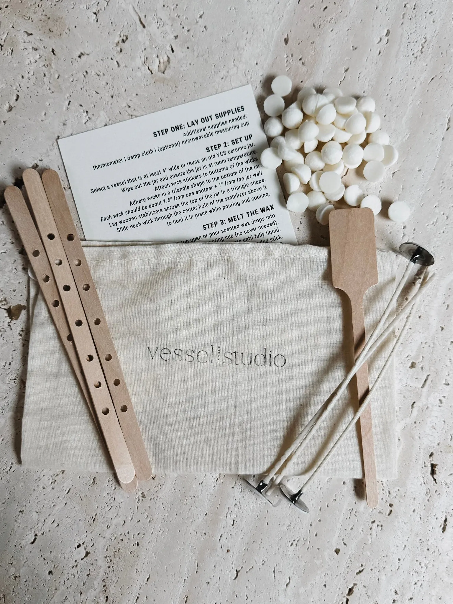 Library Candle Refill Kit 12 oz | Canvas