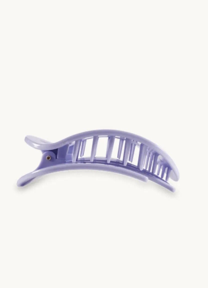 Lilac You Large Flat Round Clip