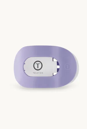 Lilac You Small Flat Round Clip