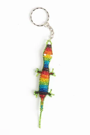 Lizard: flat; rainbow colors