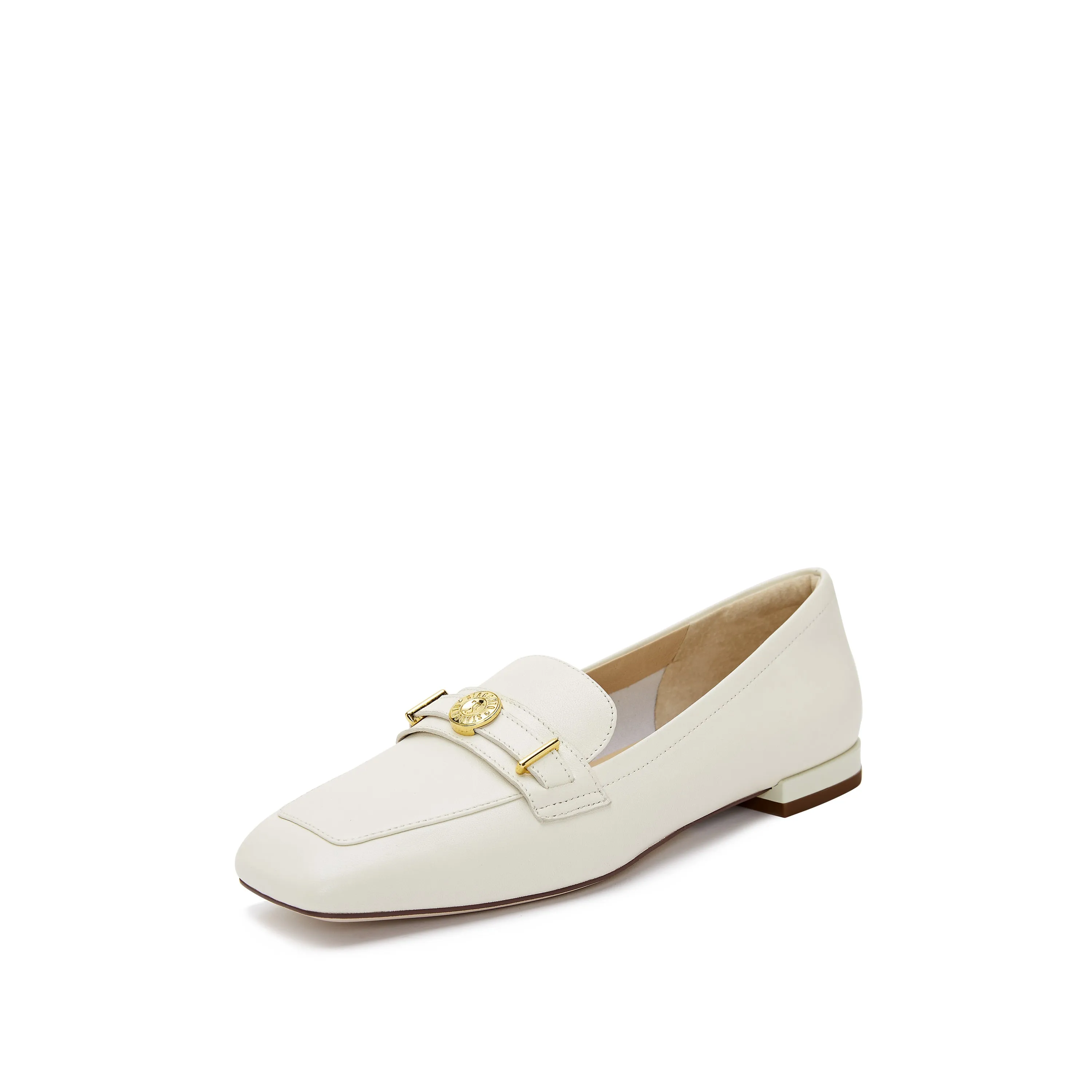 Loafers - Leather Square Toe Slip-On Loafer END03