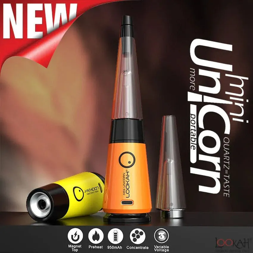 Lookah Unicorn Mini Electric Dab Rig - Various Colors - (1 Count)