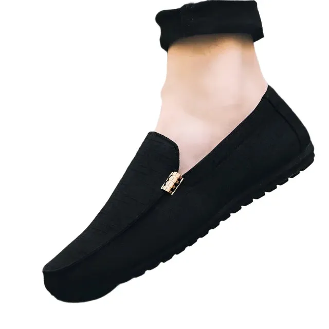 LuxusStep Männer Freizeit Slip-on Schuhe