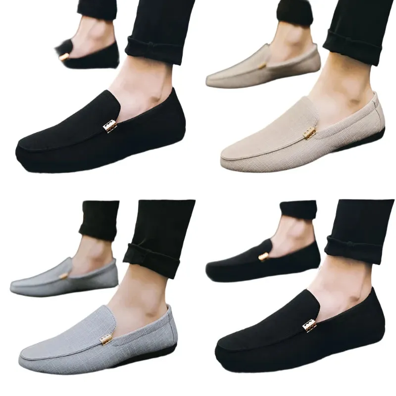 LuxusStep Männer Freizeit Slip-on Schuhe