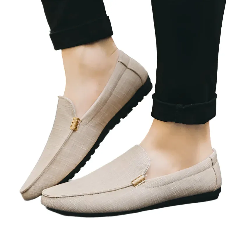 LuxusStep Männer Freizeit Slip-on Schuhe