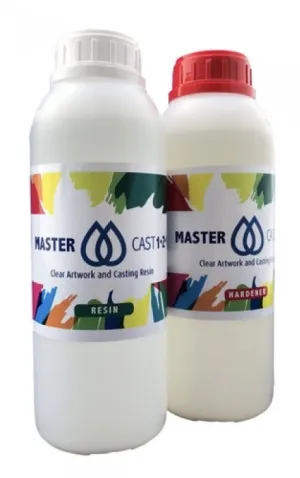 MasterCast 1-2-1 Clear Art Coating Resin, 500ml