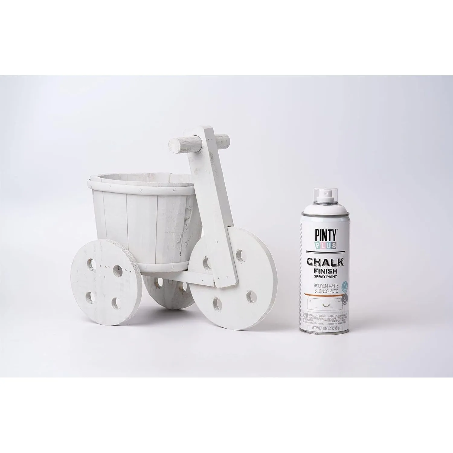 Matt White Chalk Finish Spray Paint Pintyplus