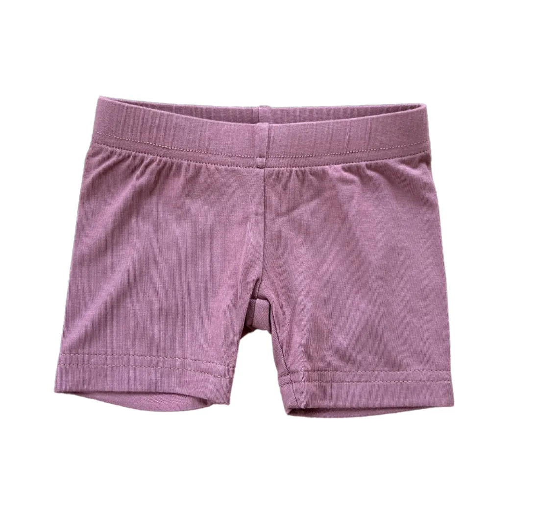 Mauve Biker Shorts