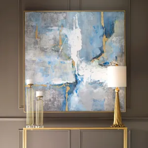 Mediterranean' Framed Print on Canvas Everly Quinn