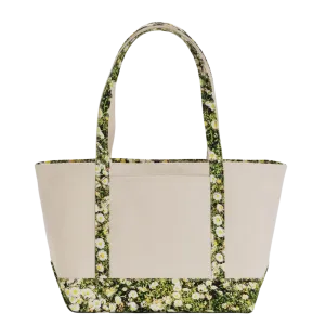 Medium Heavyweight Canvas Tote Daisy