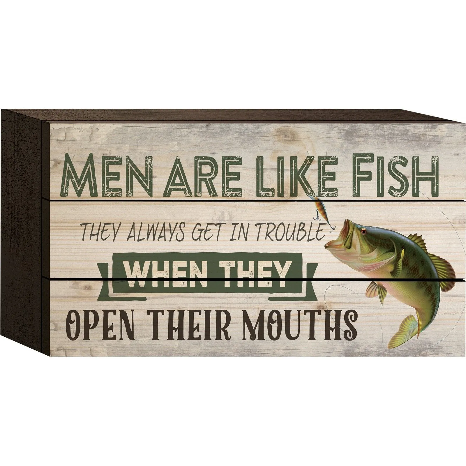 Men are Like Tabletop Sign