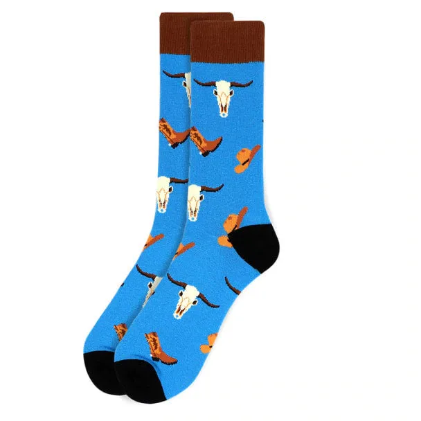Men's Old West Novelty Socks