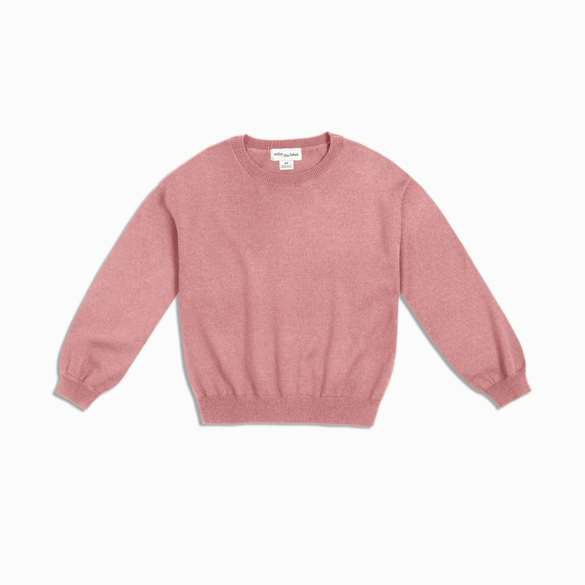 Merino Wool Responsible Sweater - Dusty Rose